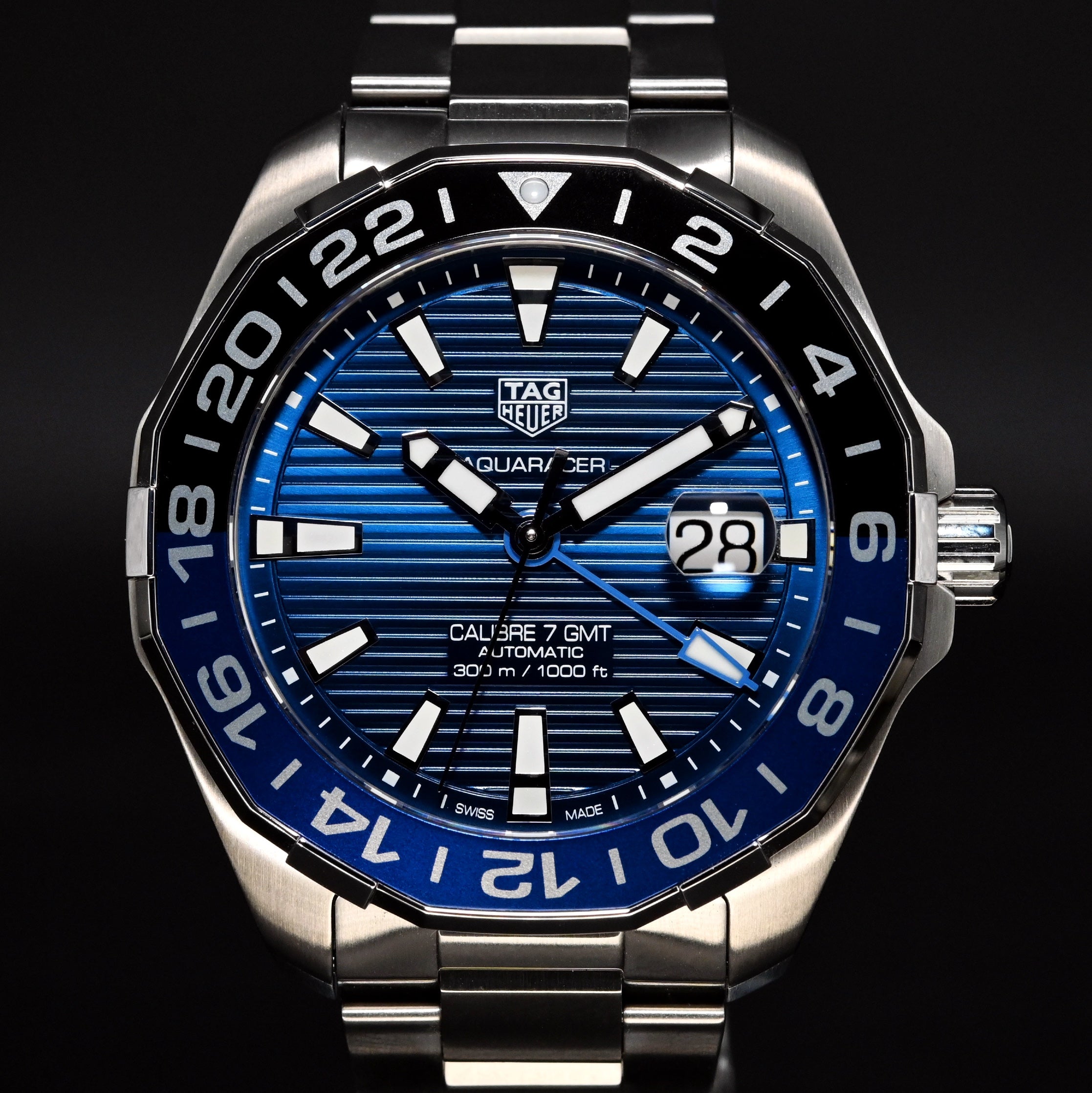 Tag Heuer Aquaracer Blue Dial Watch for Men - WAY201T.BA0927