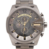  Shop Authentic Diesel Mega Chief Chronograph Grey Dial Grey Steel Strap Watch For Men - DZ4466 - Luxxuri