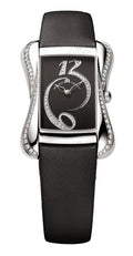  Shop Authentic Maurice Lacroix Divina Black Dial with Diamonds Black Leather Strap Watch for Women - DV5012-SD531-120 - Luxxuri