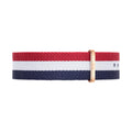  Shop Authentic Daniel Wellington Classic Cambridge White Dial Two Tone NATO Strap Watch For Men - DW00100003 - Luxxuri