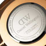  Shop Authentic Daniel Wellington Classic Bristol White Dial Brown Leather Strap Watch For Women - DW00100039 - Luxxuri