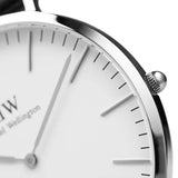  Shop Authentic Daniel Wellington Classic Bristol Quartz White Dial Brown Leather Strap Watch For Men - DW00100023 - Luxxuri