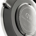  Shop Authentic Daniel Wellington Classic Sheffield White Dial Black Leather Strap Watch For Women - DW00100053 - Luxxuri