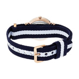  Shop Authentic Daniel Wellington Classic Glasgow White Dial Two Tone NATO Strap Watch for Men - DW00100004 - Luxxuri