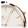  Shop Authentic Daniel Wellington Classic St Mawes White Dial Brown Leather Strap Watch For Men - DW00100006 - Luxxuri