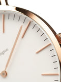  Shop Authentic Daniel Wellington Classic St Mawes White Dial Brown Leather Strap Watch For Men - DW00100006 - Luxxuri