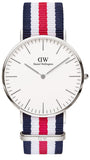  Shop Authentic Daniel Wellington Classic Canterbury White Dial Two Tone Nylon Strap Watch For Men - DW00100016 - Luxxuri