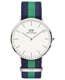  Shop Authentic Daniel Wellington Classic Warwick White Dial Two Tone Nylon Strap Watch for Men - DW00100019 - Luxxuri
