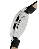  Shop Authentic Daniel Wellington Classic Sheffield White Dial Black Leather Strap Watch For Men - DW00100020 - Luxxuri