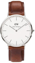  Shop Authentic Daniel Wellington Classic St Mawes White Dial Brown Leather Strap Watch For Men - DW00100021 - Luxxuri