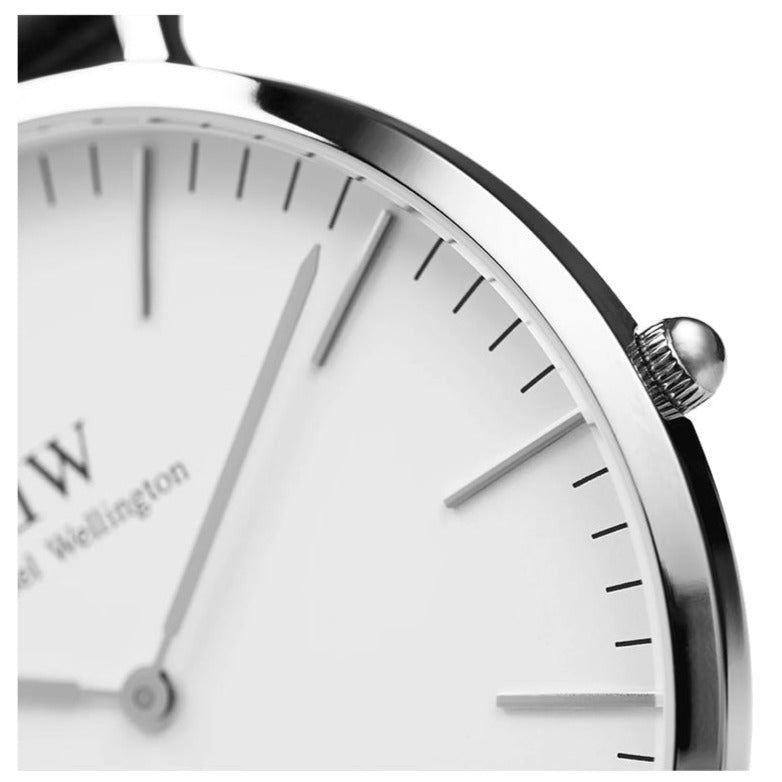  Shop Authentic Daniel Wellington Classic Warwick White Dial Two Tone Nylon Strap Watch for Men - DW00100019 - Luxxuri