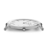  Shop Authentic Daniel Wellington Classic Reading White Dial Black Leather Strap Watch For Men - DW00100028 - Luxxuri