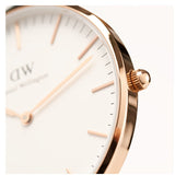  Shop Authentic Daniel Wellington Classic St. Mawes White Dial Brown Leather Strap Watch for Men - DW00100035 - Luxxuri