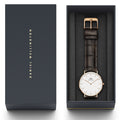  Shop Authentic Daniel Wellington Classic York White Dial Brown Leather Strap Watch For Women - DW00100038 - Luxxuri