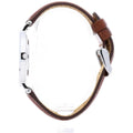  Shop Authentic Daniel Wellington St Mawes White Dial Brown Leather Strap Watch For Men - DW00100052 - Luxxuri