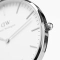  Shop Authentic Daniel Wellington Classic Southampton White Dial Three Tone Nylon Strap Watch For Women - DW00100050 - Luxxuri