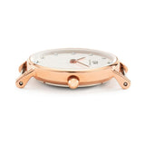  Shop Authentic Daniel Wellington Classy St Mawes White Dial Brown Leather Strap Watch For Women - DW00100059 - Luxxuri
