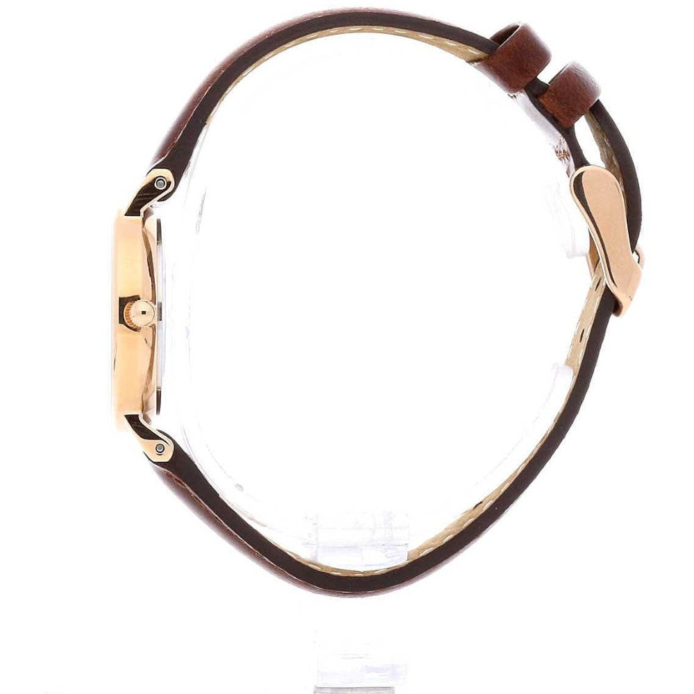  Shop Authentic Daniel Wellington Classy St Mawes White Dial Brown Leather Strap Watch For Women - DW00100059 - Luxxuri