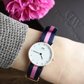  Shop Authentic Daniel Wellington Classy Winchester White Dial Two Tone NATO Strap Watch For Women - DW00100065 - Luxxuri