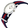 Shop Authentic Daniel Wellington Classy Oxford White Dial Two Tone Nylon Strap Watch For Women - DW00100072 - Luxxuri