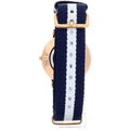  Shop Authentic Daniel Wellington Classy Glasgow White Dial Two Tone Nylon Strap Watch For Women - DW00100078 - Luxxuri