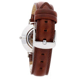  Shop Authentic Daniel Wellington Classy St Mawes White Dial Brown Leather Strap Watch For Women - DW00100079 - Luxxuri