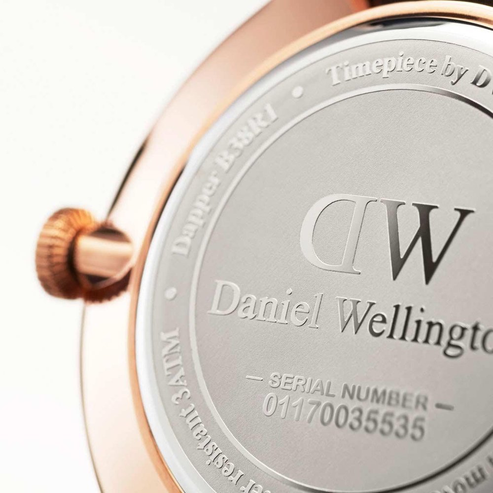  Shop Authentic Daniel Wellington Dapper Bristol White Dial Brown Leather Strap Watch For Men - DW00100086 - Luxxuri