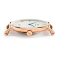  Shop Authentic Daniel Wellington Dapper Bristol White Dial Brown Leather Strap Watch For Men - DW00100086 - Luxxuri