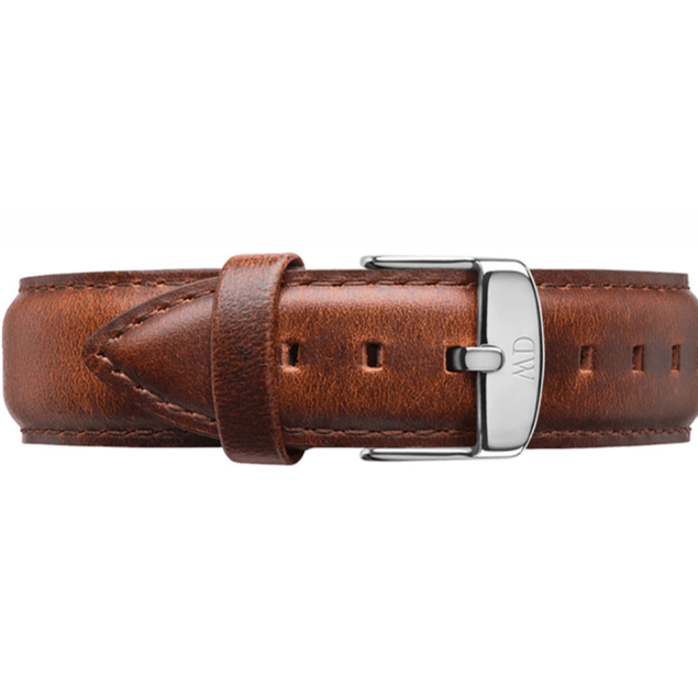  Shop Authentic Daniel Wellington Dapper St Mawes White Dial Brown Leather Strap Watch For Men - DW00100087 - Luxxuri