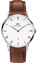  Shop Authentic Daniel Wellington Dapper St Mawes White Dial Brown Leather Strap Watch For Men - DW00100087 - Luxxuri