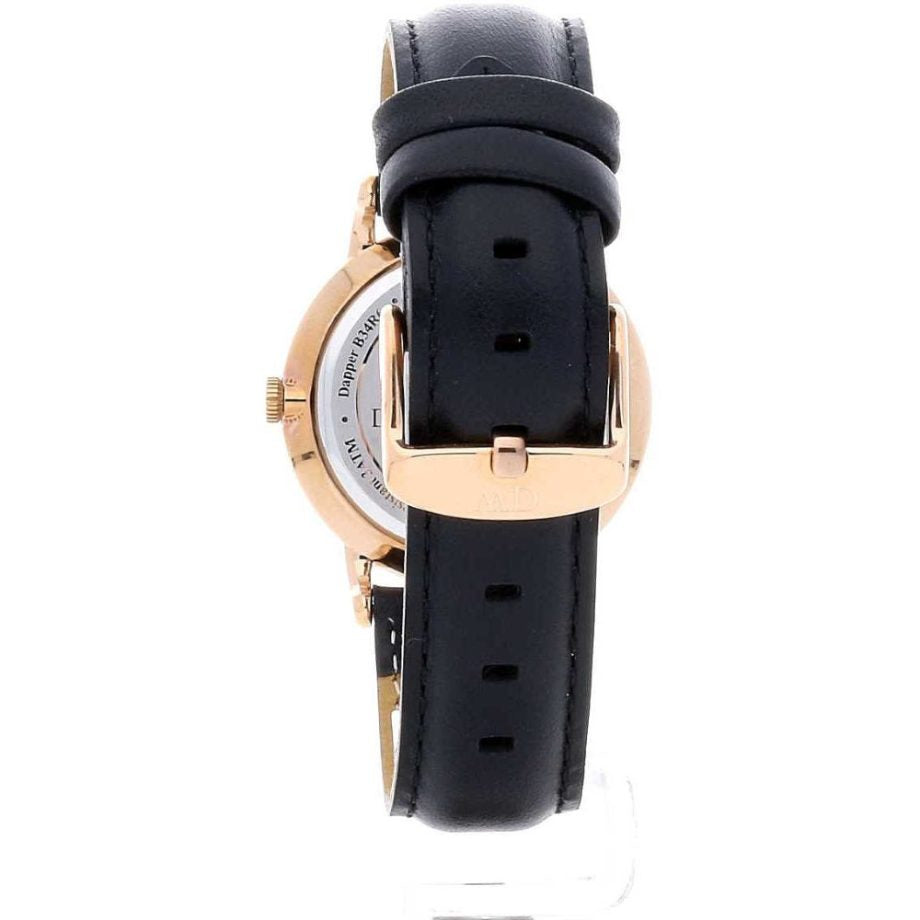  Shop Authentic Daniel Wellington Dapper Sheffield White Dial Black Leather Strap Watch For Men - DW00100092 - Luxxuri