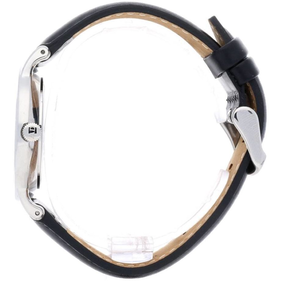  Shop Authentic Daniel Wellington Dapper Sheffield White Dial Black Leather Strap Watch For Women - DW00100096 - Luxxuri