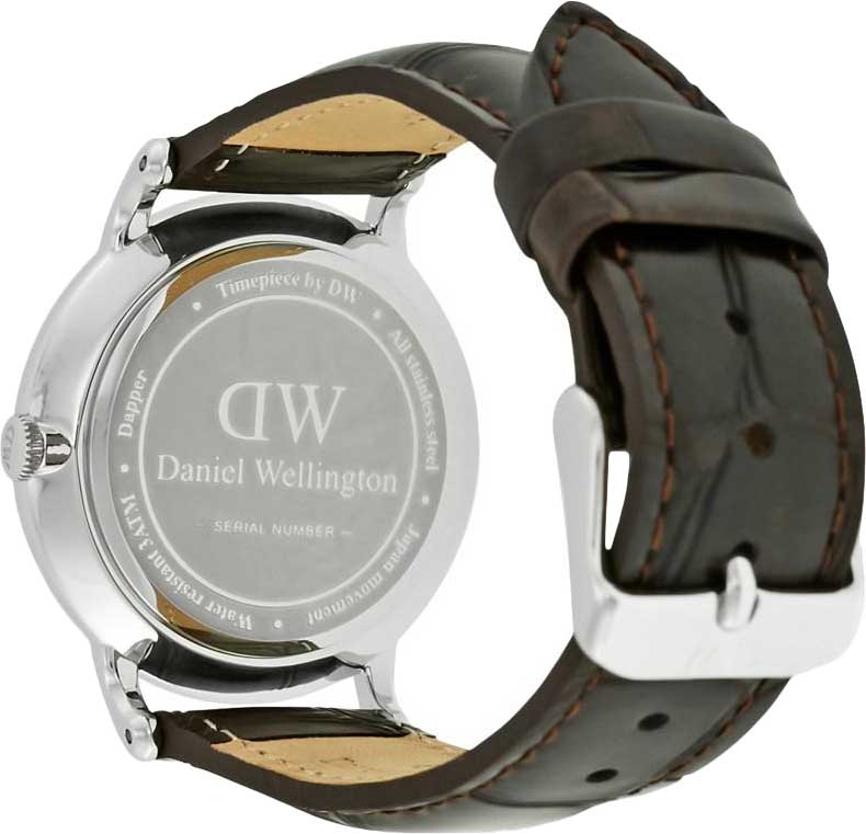  Shop Authentic Daniel Wellington Dapper York Quartz White Dial Dark Brown Leather Strap Watch For Women - DW00100097 - Luxxuri