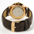  Shop Authentic Daniel Wellington Classic York Black Dial Brown Leather Strap Watch For Women - DW00100140 - Luxxuri