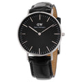  Shop Authentic Daniel Wellington Classic Reading Black Dial Black Leather Strap Watch For Women - DW00100147 - Luxxuri