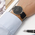  Shop Authentic Daniel Wellington Classic Cornwall Black Dial Black Nylon Strap Watch For Women - DW00100148 - Luxxuri