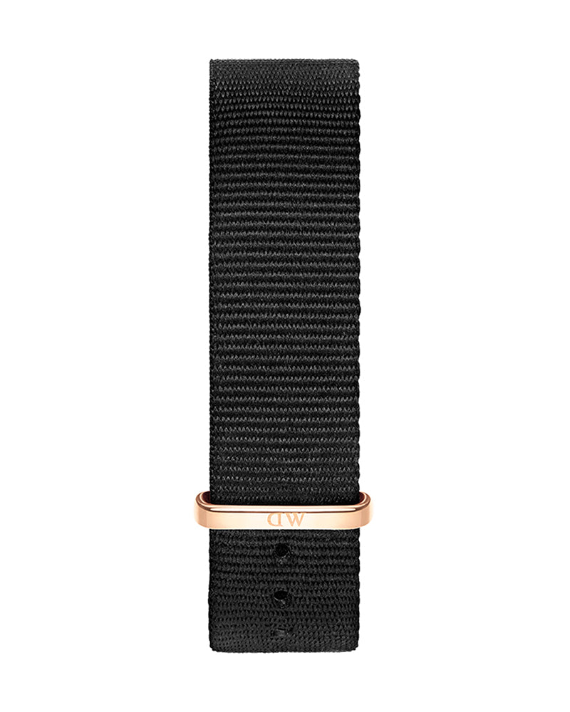  Shop Authentic Daniel Wellington Classic Cornwall Black Dial Black NATO Strap Watch For Women - DW00100150 - Luxxuri