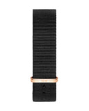  Shop Authentic Daniel Wellington Classic Cornwall Black Dial Black NATO Strap Watch For Women - DW00100150 - Luxxuri