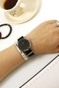  Shop Authentic Daniel Wellington Classic Cornwall Quartz Black Dial Black Nylon Strap Watch For Women - DW00100151 - Luxxuri
