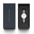  Shop Authentic Daniel Wellington Petite Sterling White Dial Silver Mesh Bracelet Watch For Women - DW00100164 - Luxxuri