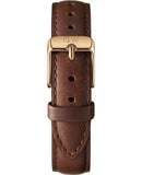  Shop Authentic Daniel Wellington Petite St Mawes Black Dial Brown Leather Strap Watch For Women - DW00100169 - Luxxuri