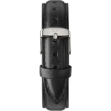  Shop Authentic Daniel Wellington Petite Sheffield Black Dial Black Leather Strap Watch For Women - DW00100180 - Luxxuri
