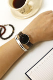  Shop Authentic Daniel Wellington Classic Petite York Black Dial Brown Leather Strap Watch For Women - DW00100182 - Luxxuri