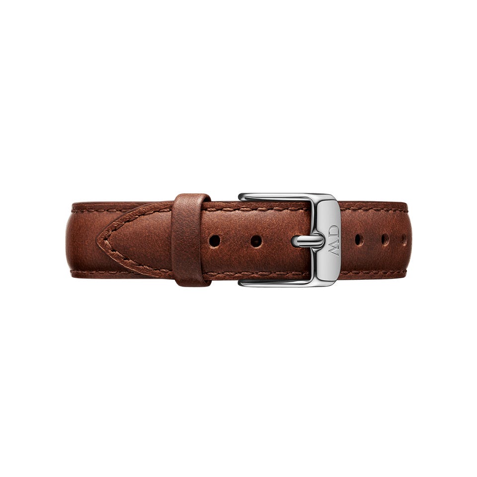  Shop Authentic Daniel Wellington Classic Petite St Mawes White Dial Brown Leather Strap Watch For Women - DW00100187 - Luxxuri
