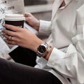  Shop Authentic Daniel Wellington Iconic Link Black Dial Silver Steel Strap Watch For Women - DW00100206 - Luxxuri