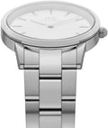  Shop Authentic Daniel Wellington Iconic Link White Dial Silver Steel Strap Watch For Women - DW00100207 - Luxxuri