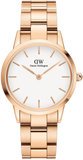  Shop Authentic Daniel Wellington Iconic Link White Dial Rose Gold Steel Strap Watch For Women - DW00100211 - Luxxuri