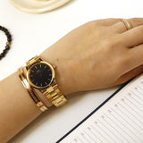  Shop Authentic Daniel Wellington Iconic Link Black Dial Rose Gold Steel Strap Watch for Women - DW00100212 - Luxxuri