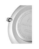  Shop Authentic Daniel Wellington Petite Sterling Black Dial Silver Mesh Bracelet Watch For Women - DW00100218 - Luxxuri