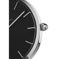 Shop Authentic Daniel Wellington Petite Sterling Black Dial Silver Mesh Bracelet Watch For Women - DW00100218 - Luxxuri